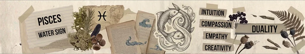 Fische Sternzeichen Illustration Wochenhoroskop 20. bis 26. April 2026 iks.haus ASTRO