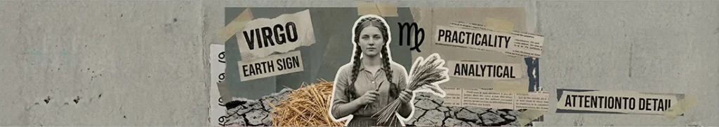 Jungfrau Sternzeichen Illustration Wochenhoroskop 20. bis 26. April 2026 iks.haus ASTRO