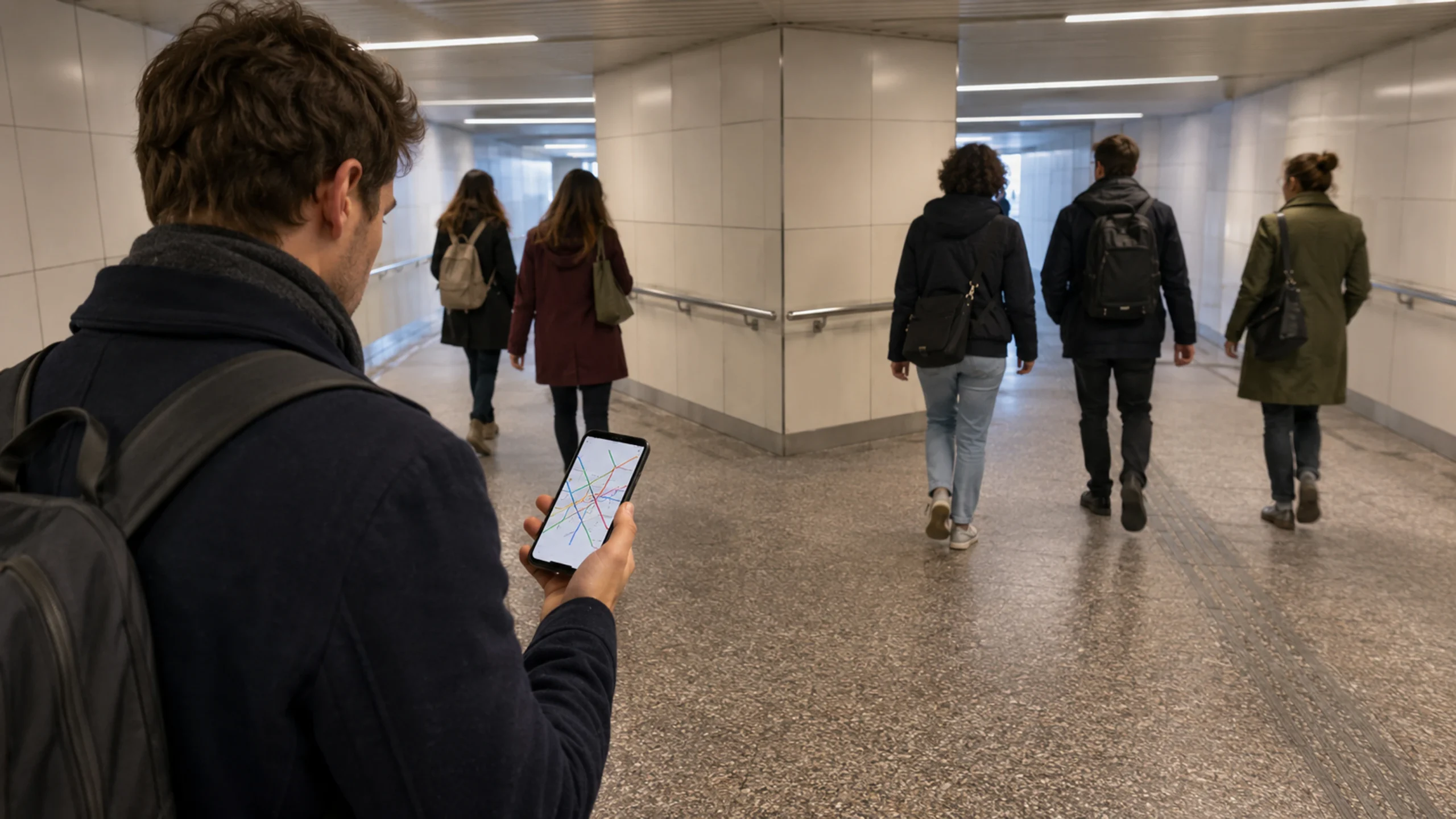 Les voyageurs utiliseront des itinéraires alternatifs au sein du réseau de transport public viennois pendant la fermeture de la ligne principale.