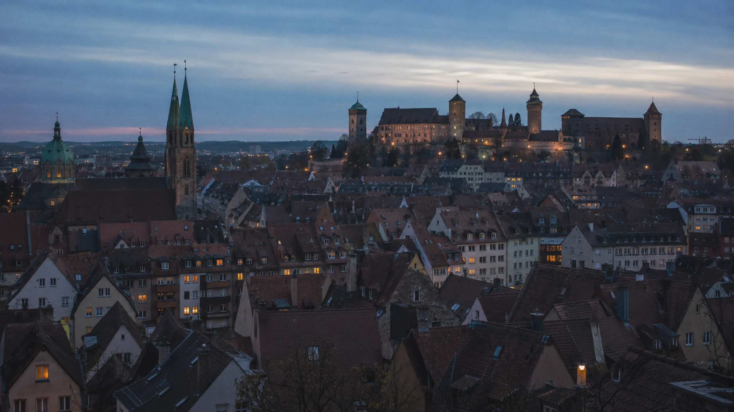 La vieille ville de Nuremberg, décor de Tatort: Malgré tout et identité régionale du Frankenkrimi.